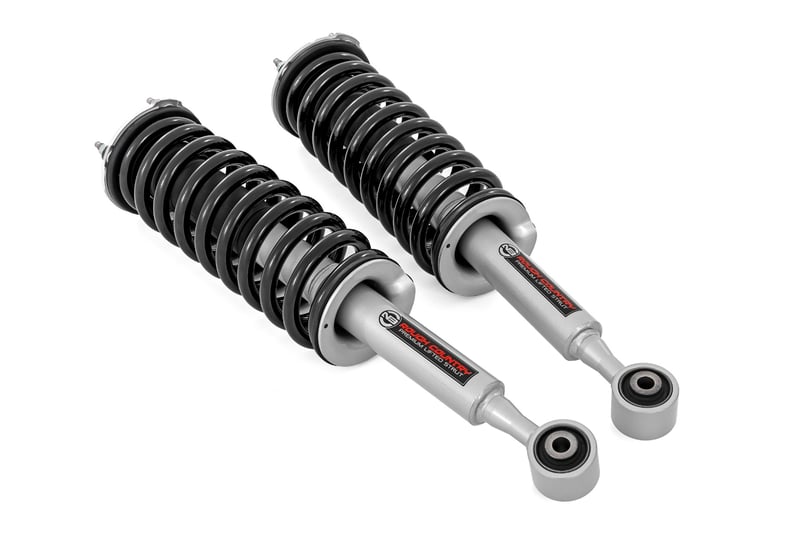 Rough Country N3 Leveling Struts 1.5 Inch | Loaded Strut | Toyota Tacoma 4WD (2024-2026)