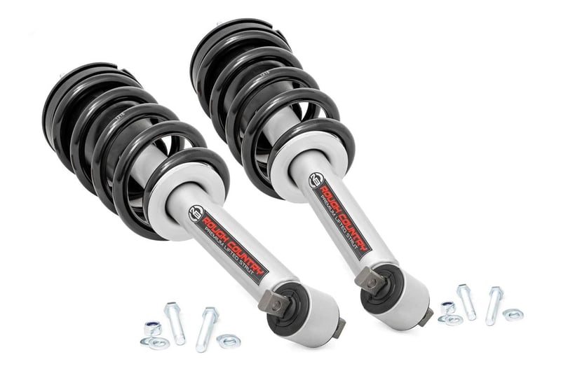 Rough Country N3 Leveling Struts 3.5 Inch | Loaded Strut | Chevy/GMC 1500 (14-18 & Classic)