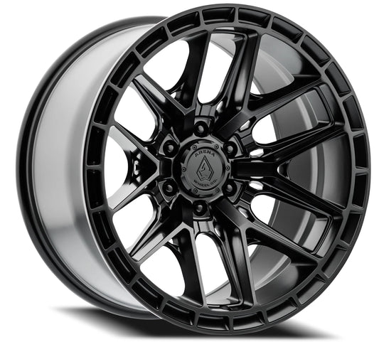 Arena Wheels A114 Battle 22X12 6X139.7 -44MM GLOSSY BLACK