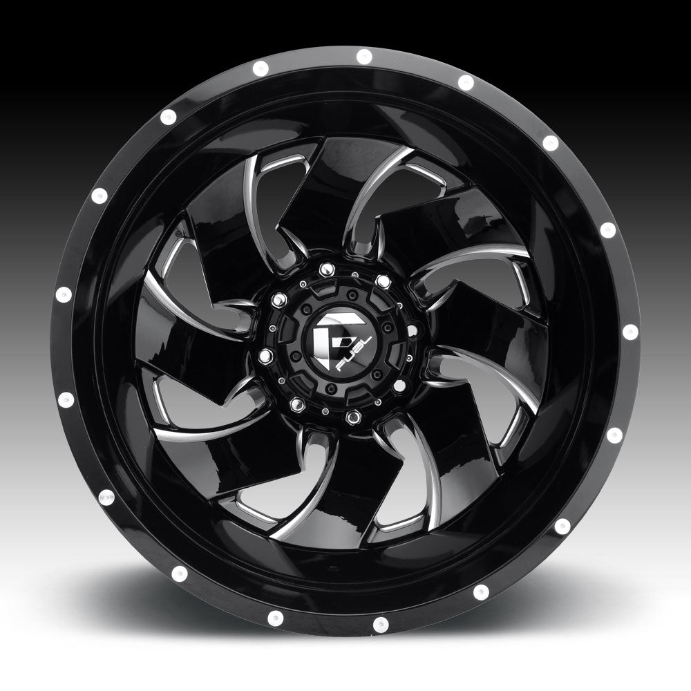 Fuel Cleaver 20X12 8X6.5 125.1 GL-BLK MILLED -44