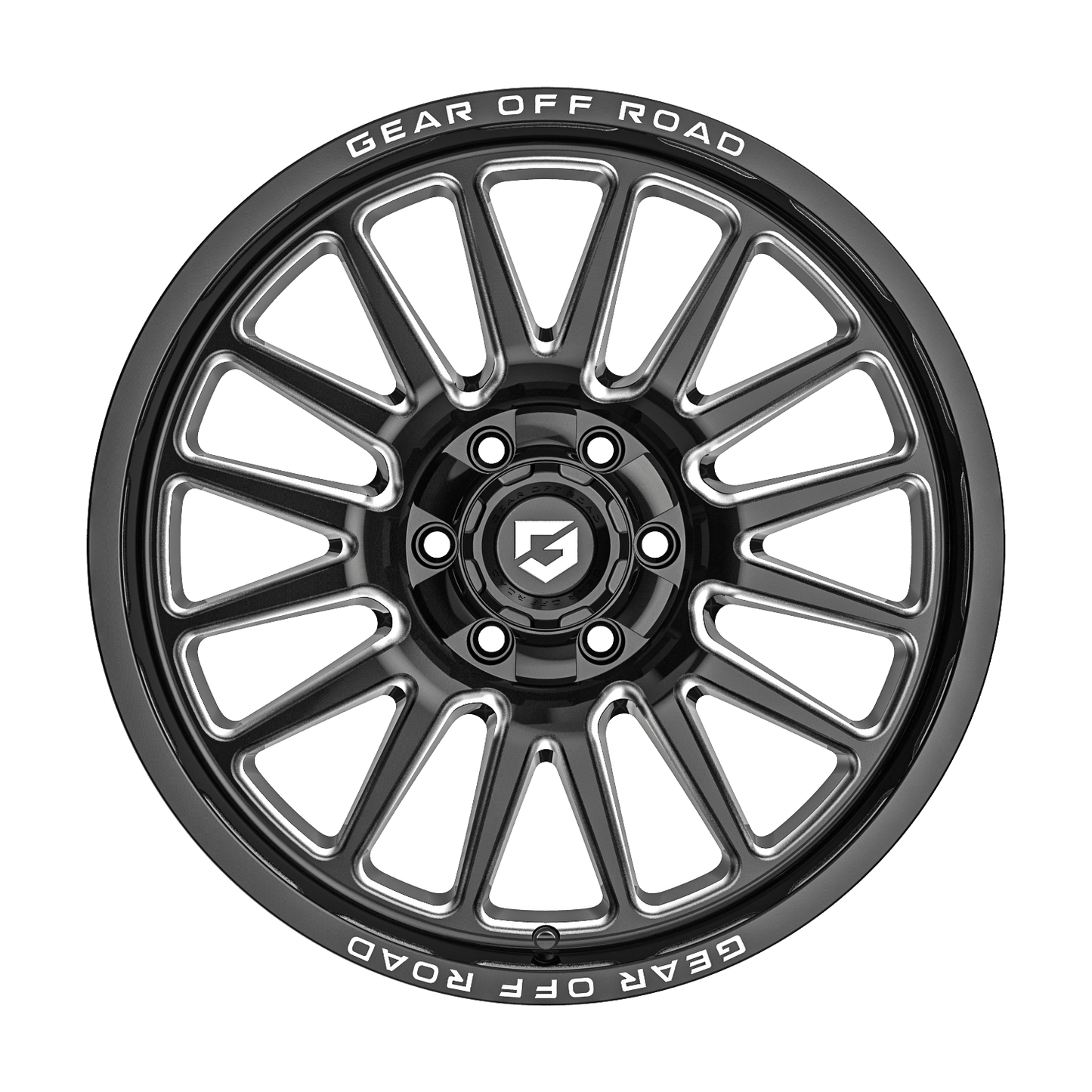 Gear Off-Road 764BM 22X10 6X139.7/135 -19 106 gloss black milled