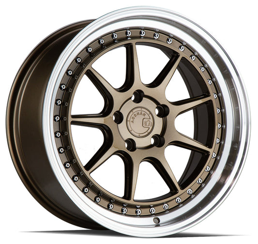 Aodhan DS-X 18X9.5 5X4.5 22MM BRONZE MACHINED