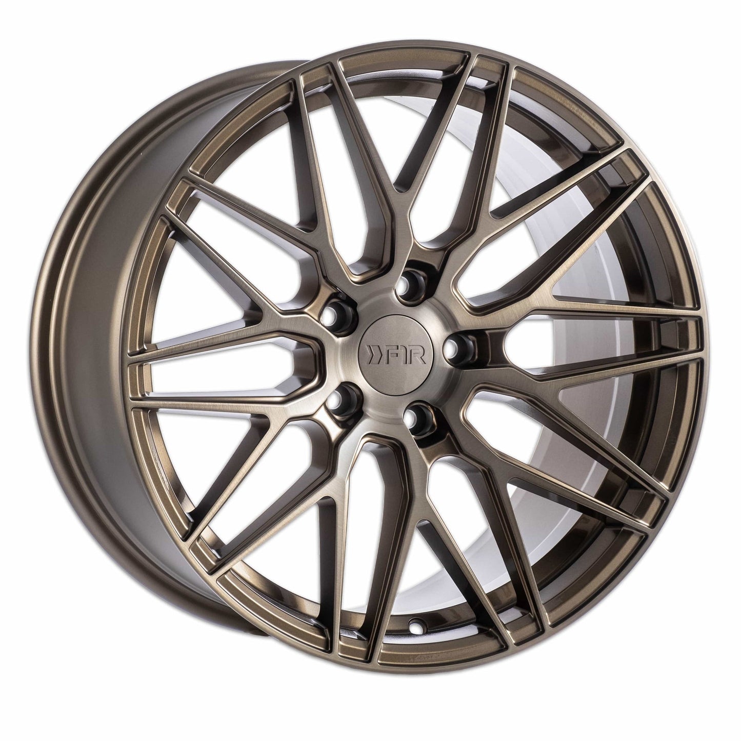 F1R F103 18X9.5 5X100 ET38 BRUSHED BRONZE