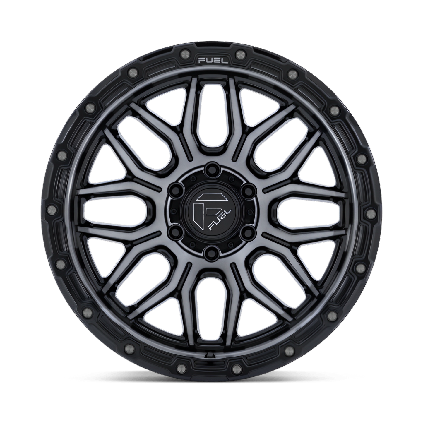 Fuel Surge 20X10 8X6.5 -18MM G-BLK-MACHINED-GTCC