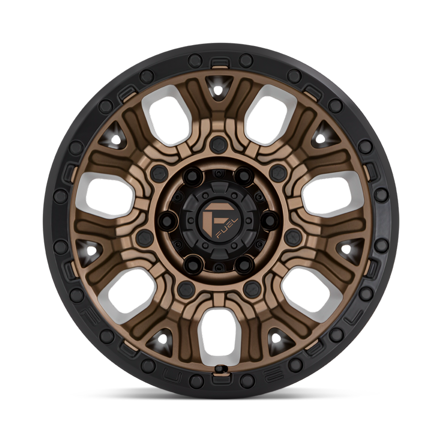 Fuel Traction 20X10 8X180 124 MATTE BRONZE -18