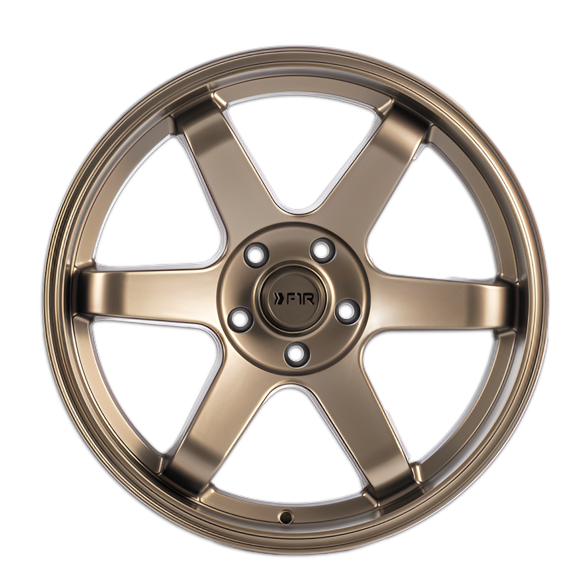 F1R F106 18X9.5 5X114.3 +22 73 Matte Bronze
