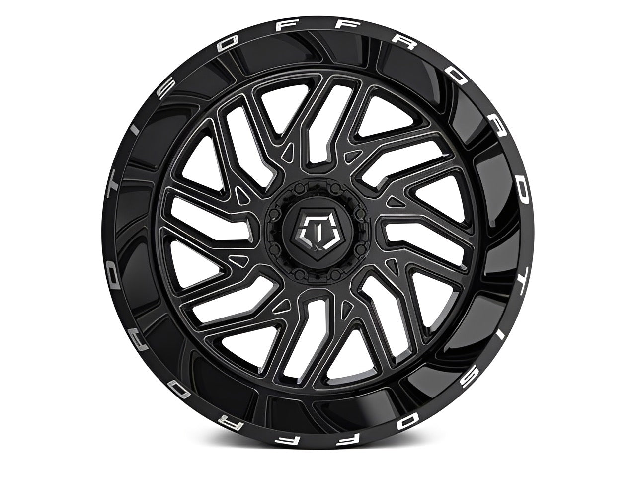 TIS 544BM 22X12 6X139.7/135 -44 108 GL-BLK MILLED