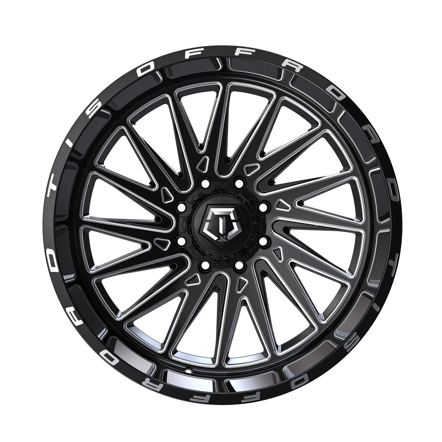 TIS 547BM 20X10 6X139.7/135 -19 106.2 GL-BLK MILLED