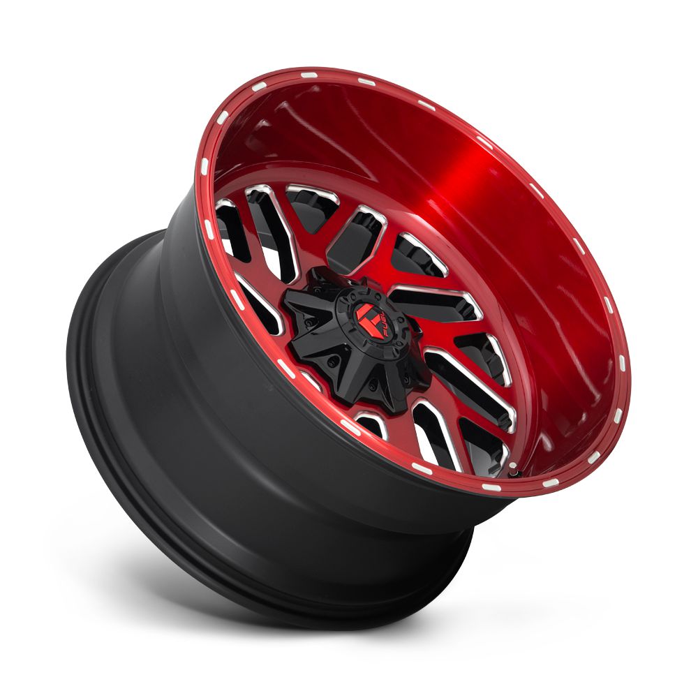 Fuel Triton 20X10 6X135/5.5 BRSH-RED-MIL -19MM