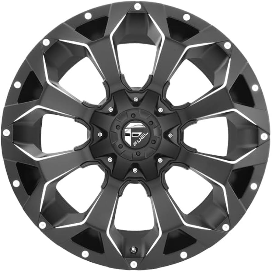 Fuel Assault 22X12 6X135/5.5 MT-BLK-MIL -44MM