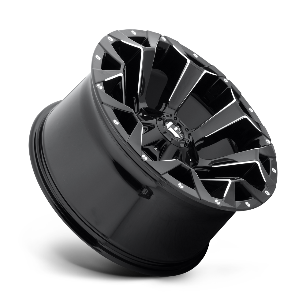 Fuel Assault 22X12 6X135/5.5 MT-BLK-MIL -44MM