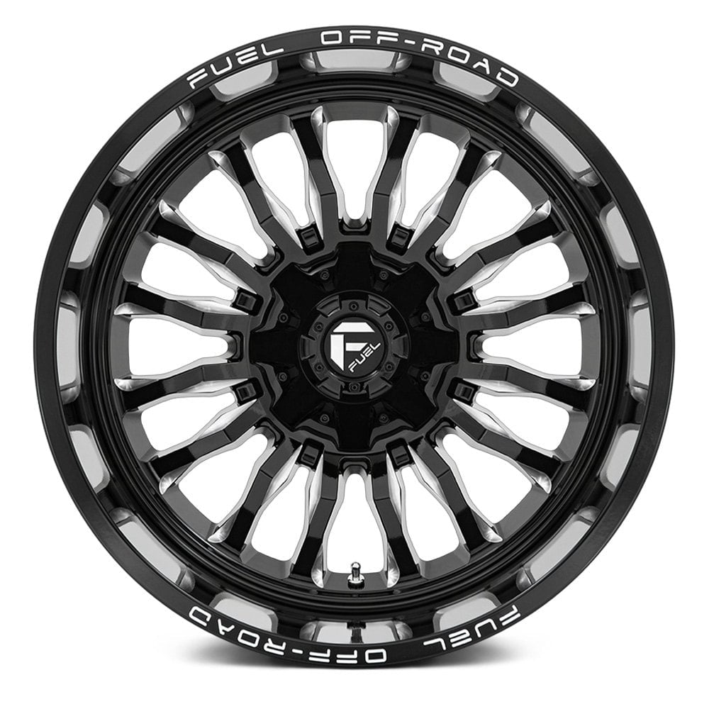 Fuel Arc 22X12 6X135/5.5 G-BLK-MILL -44MM