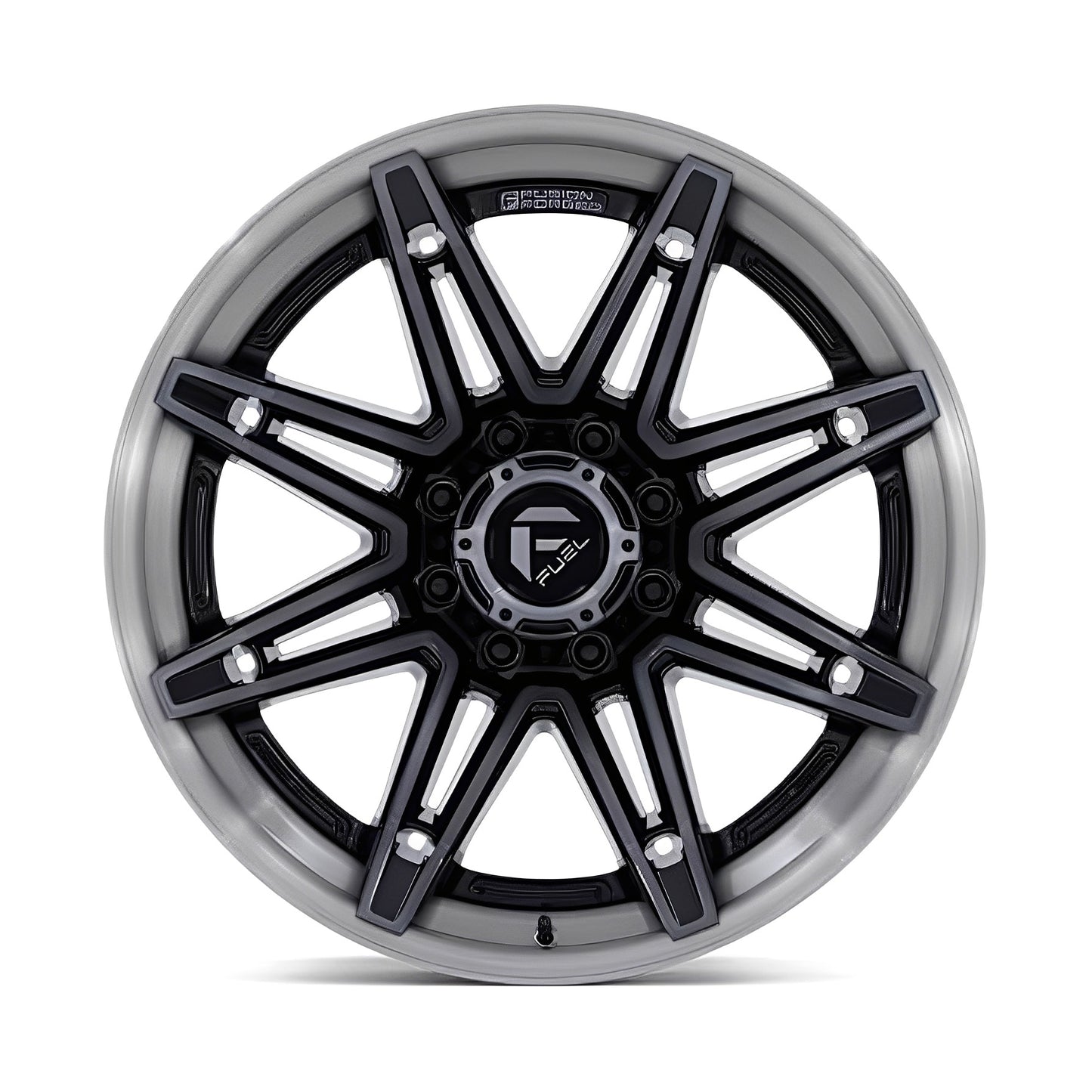 Fuel Brawl 22X12 6X5.5 G-BLK BRDT -44MM