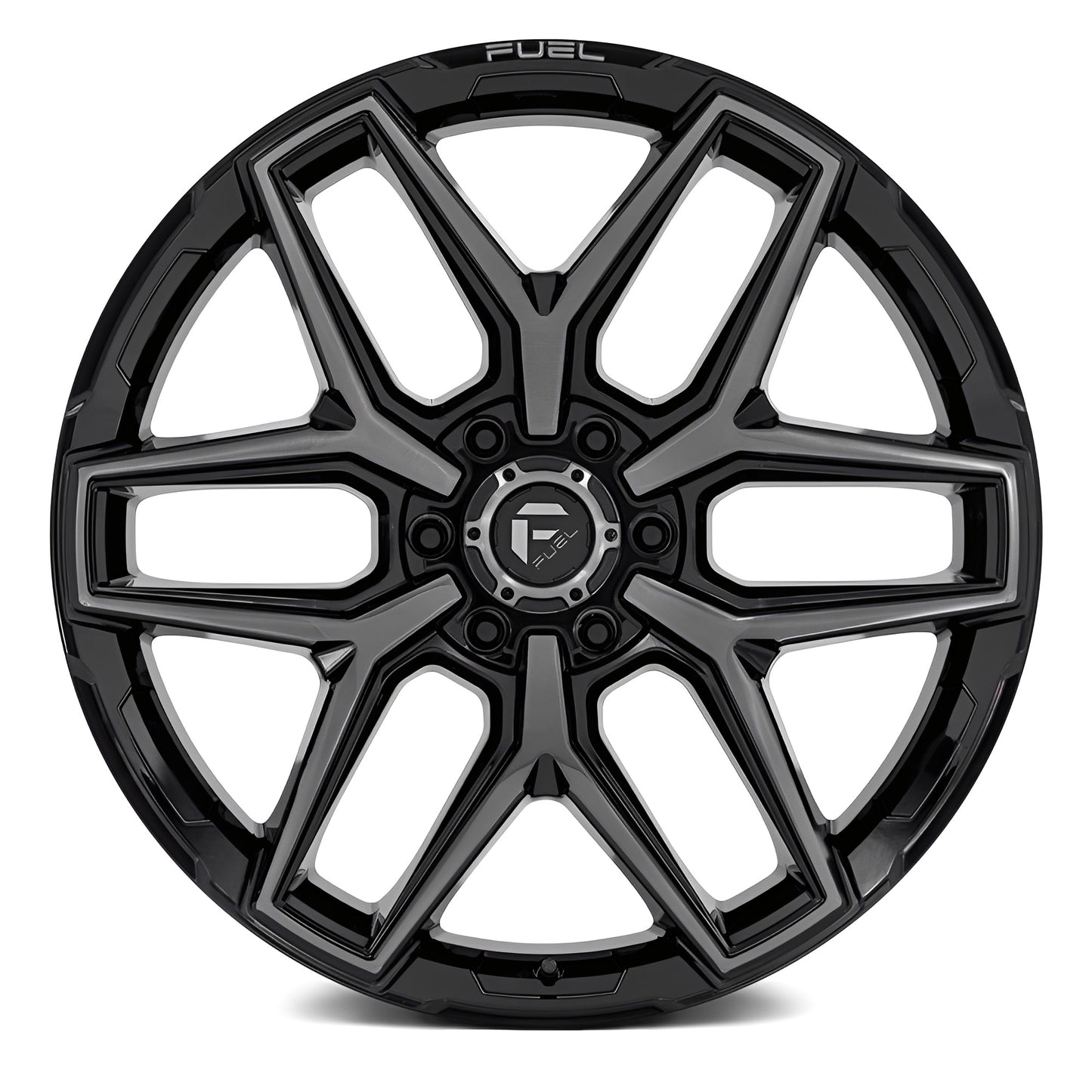 Fuel Flux 20X10 6X5.5 G-BLK GTCC -18MM