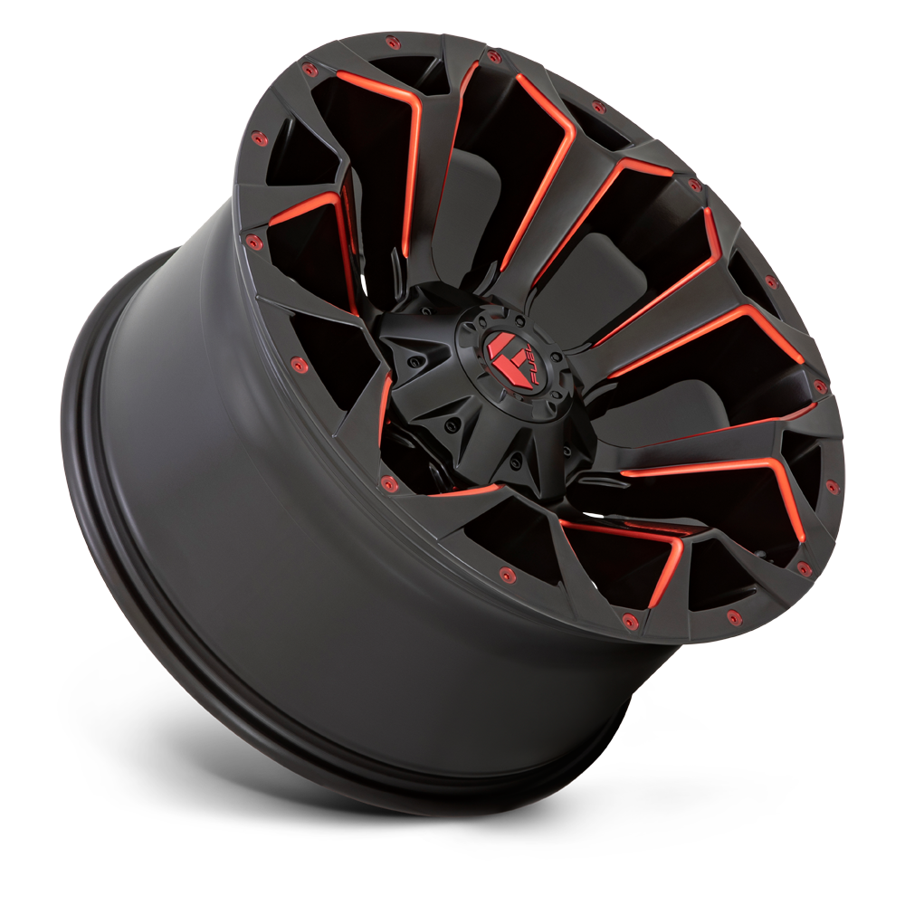 Fuel Assault 20X10 6X135/5.5 M-BLK RD-MILL -22MM