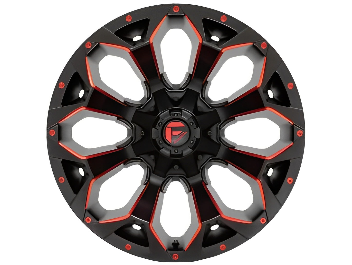 Fuel Assault 20X10 6X135/5.5 M-BLK RD-MILL -22MM