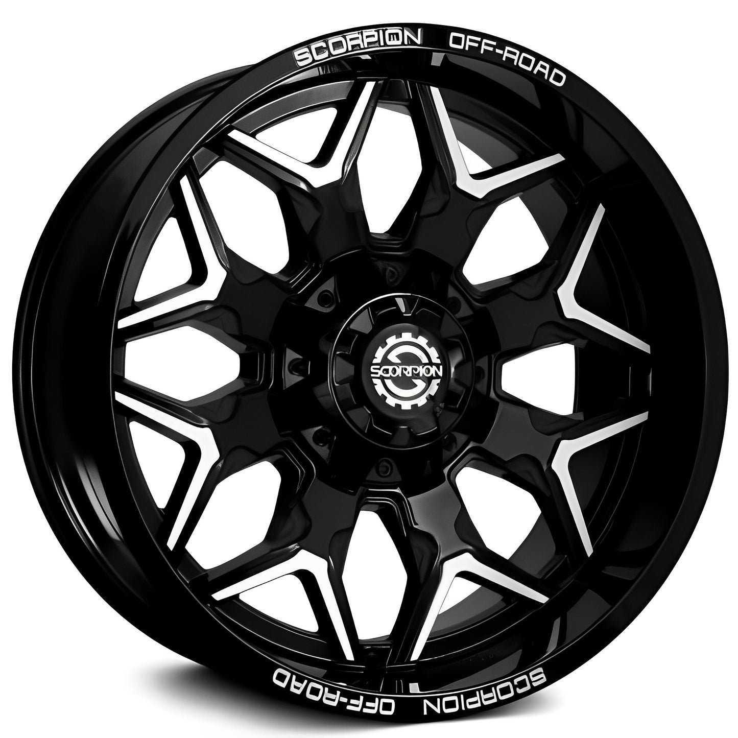 Scorpion Off-Road Defender 20X10 6X114.3/139.7 -19 78 GL-BLK MACHINED