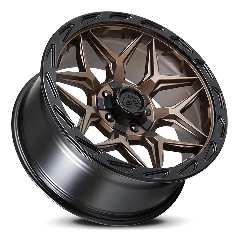 Lock Off-Road Wheels Matrix 20X10 6X135/139.7 -18 106.2 M-BRNZ W M-BLK RING