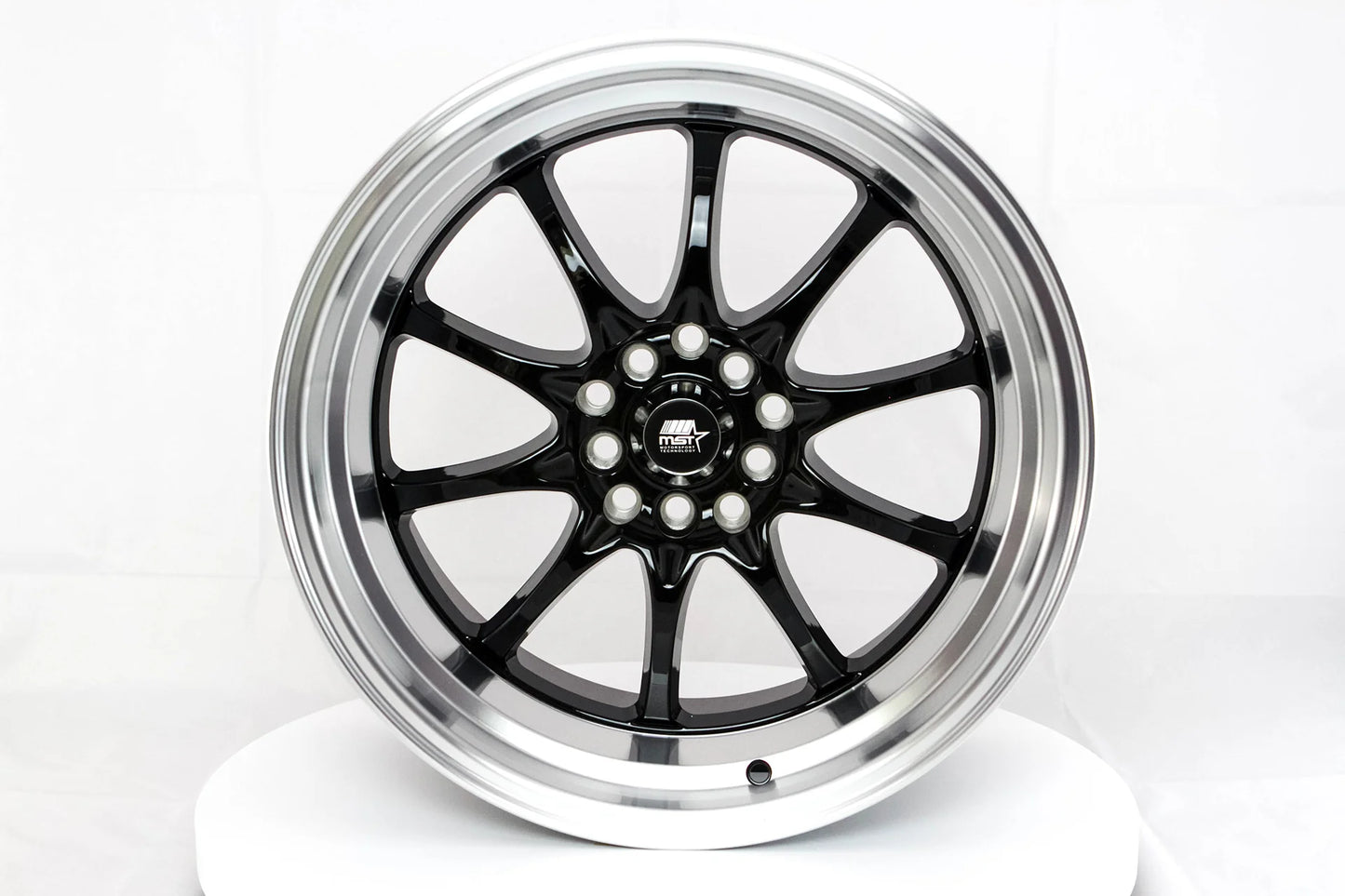 MST Wheels MT11 17X9 20mm 5X100/5X114.3 73.1 Black w/Machined