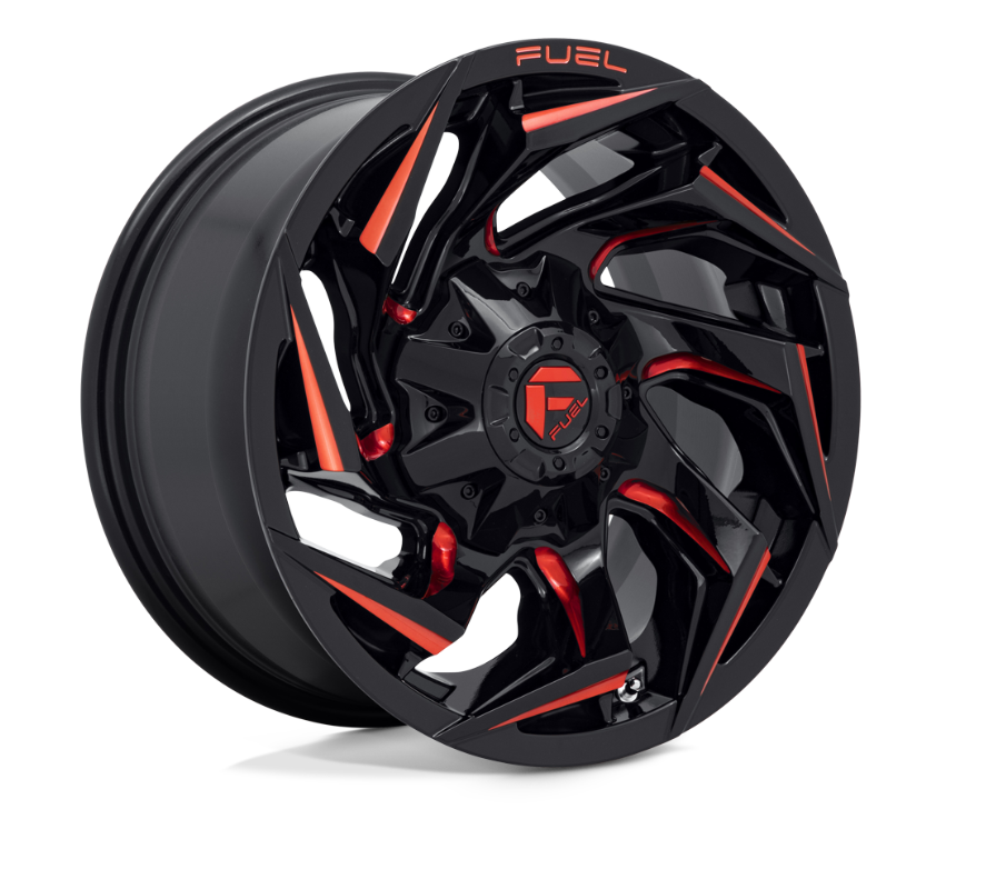 Fuel Reaction 20X10 6X135/5.5 GL-BLK-RTTC -18MM *SET OF 4*