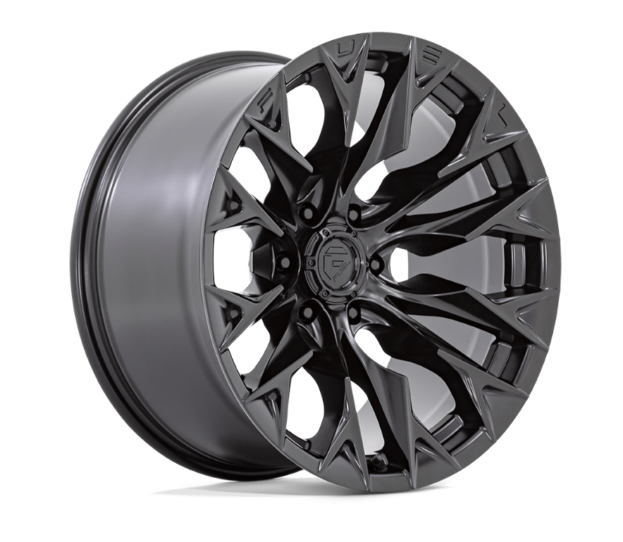 Fuel Flame 20X10 6X5.5 BLK-OUT -18MM *SET OF 4*