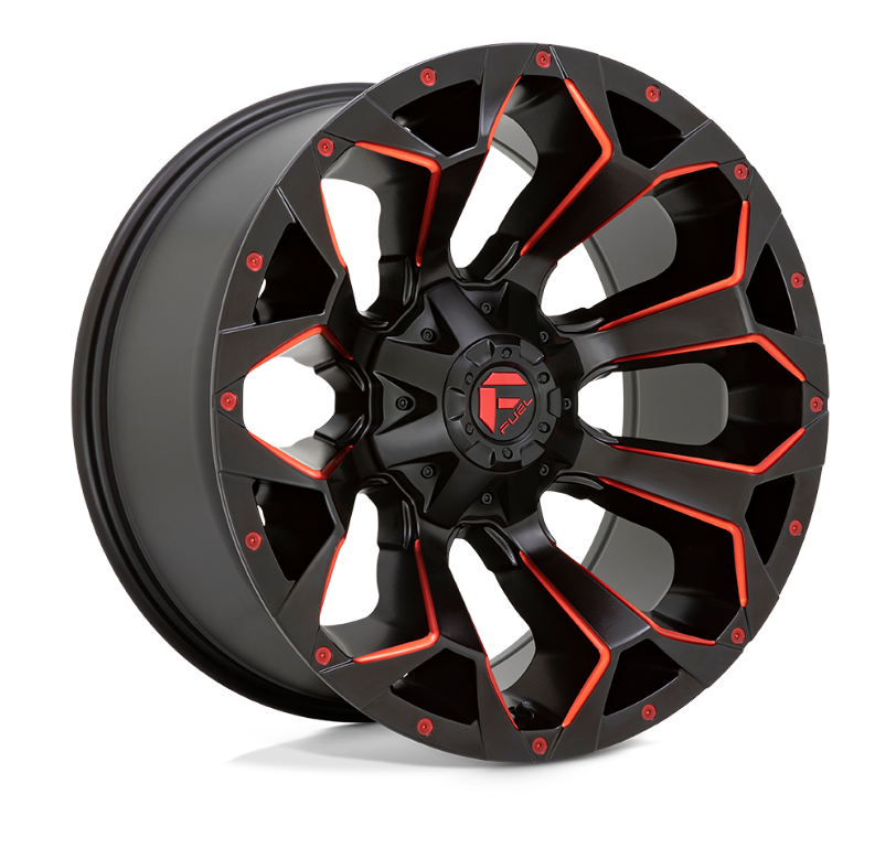 Fuel Assault 20X10 6X135/5.5 M-BLK RD-MILL -22MM