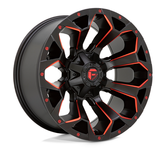 Fuel Assault 20X10 6X135/5.5 M-BLK RD-MILL -22MM