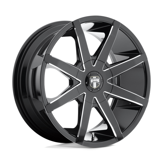 DUB Push 22X9.5 6X135/5.5 87.1 BL +25