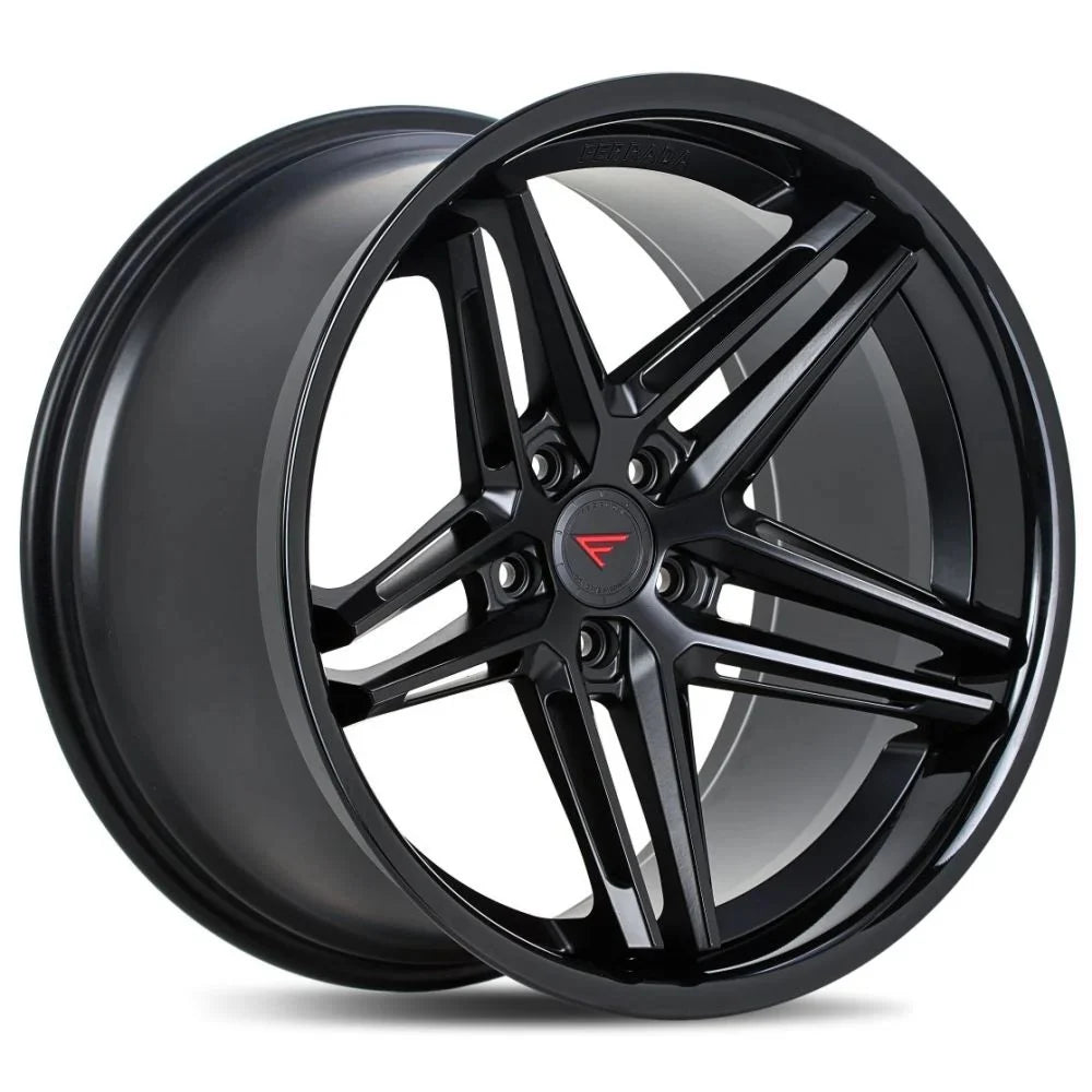 Ferrada Wheels CM1 20X10.5 5X115 +20 71 MT-BLK GL-BLK LIP