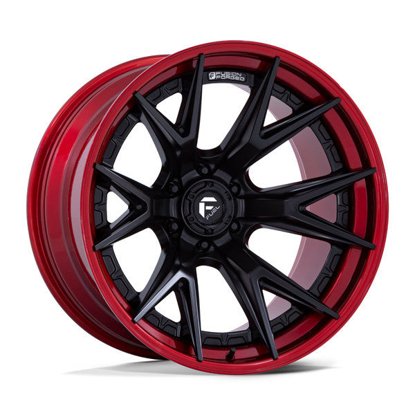 Fuel Catalyst 20X10 6X5.5 M-BLK RD -18MM *SET OF 4*
