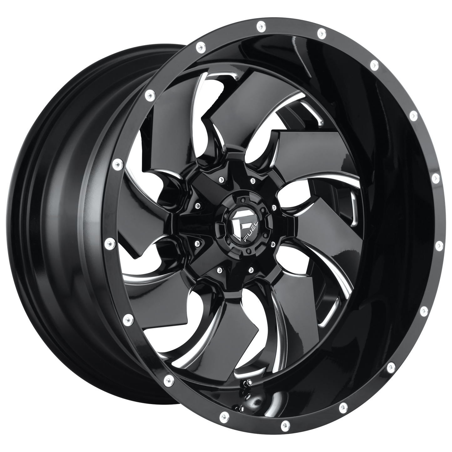 Fuel Cleaver 20X12 8X6.5 125.1 GL-BLK MILLED -44