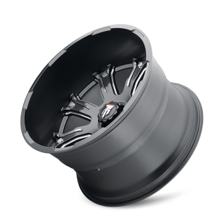American Truxx Bomb AT154 22X14 8X170 -76 S-BLK MILLED