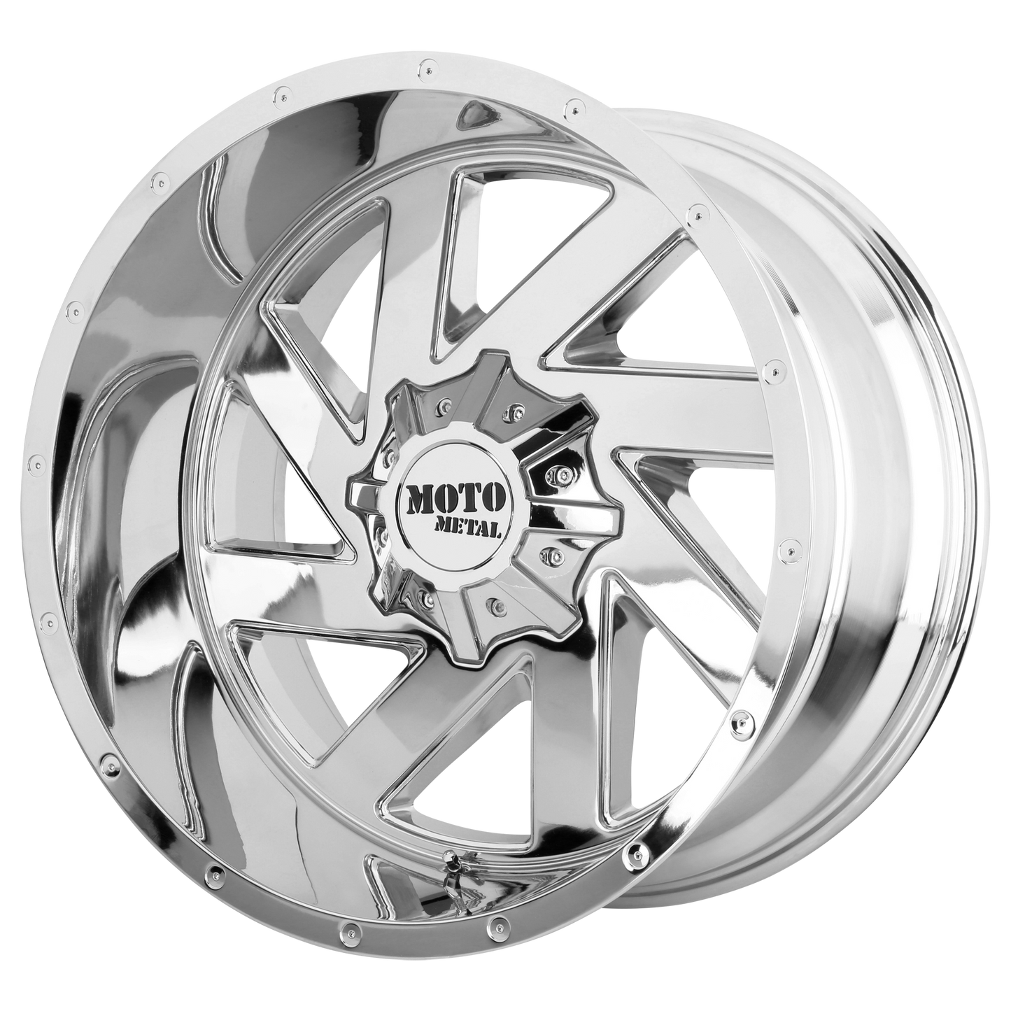 Moto Metal MO988 22X12 8X170 125 CHROME -44MM