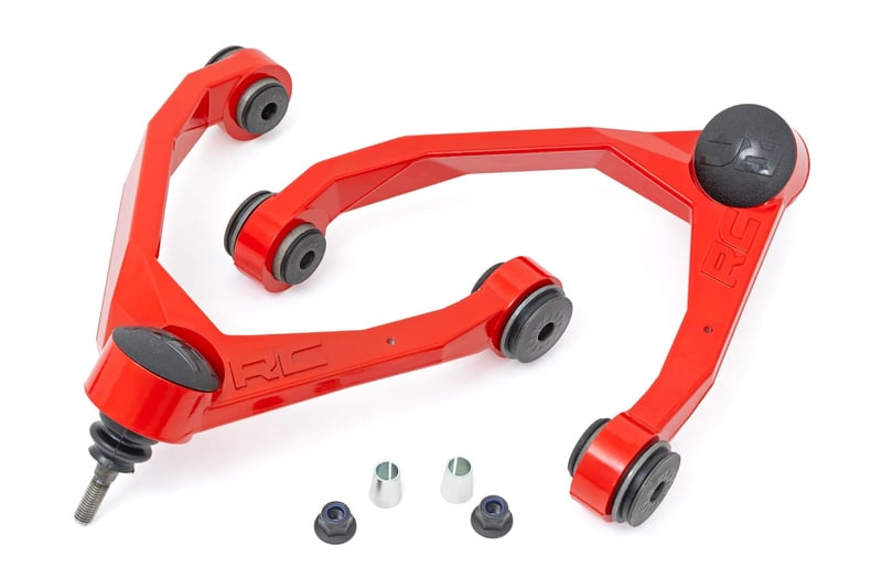 Rough Country Red Forged Upper Control Arms | 2.5-3.5IN Lift | Chevy-GMC 1500 | 07-18 & Classic