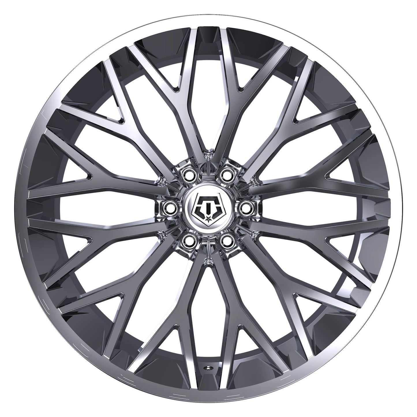 TIS 566C 20X10 6X139.7 -24 106.2 CHROME
