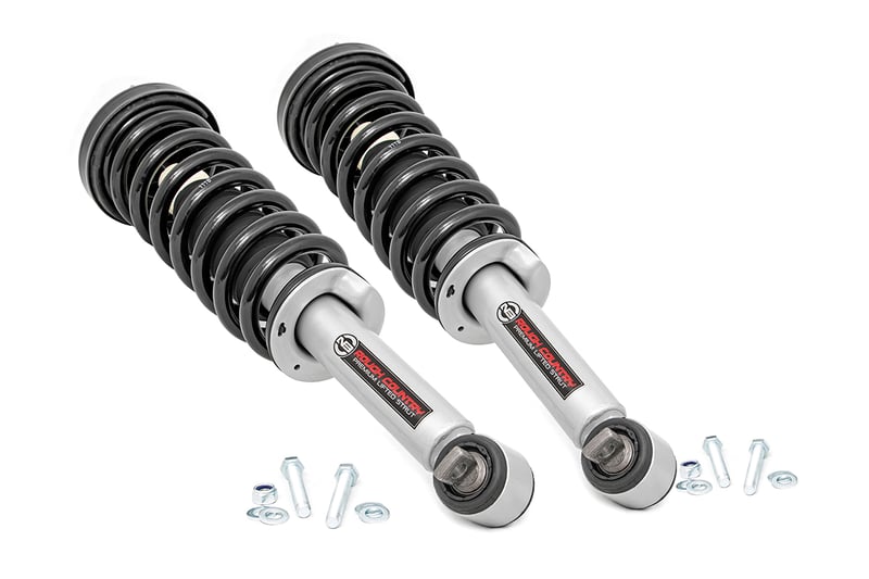 Rough Country N3 Leveling Struts 2 Inch | Loaded Strut | Ford F-150 2WD (2014-2026)