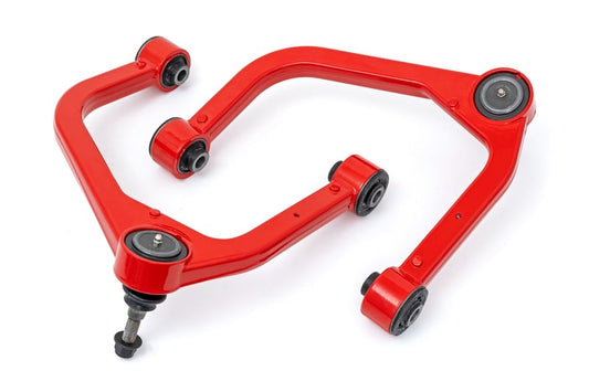 Rough Country Red Forged Upper Control Arms | 3.5IN Lift | Chevy Silverado-GMC Sierra 1500 19-26 |