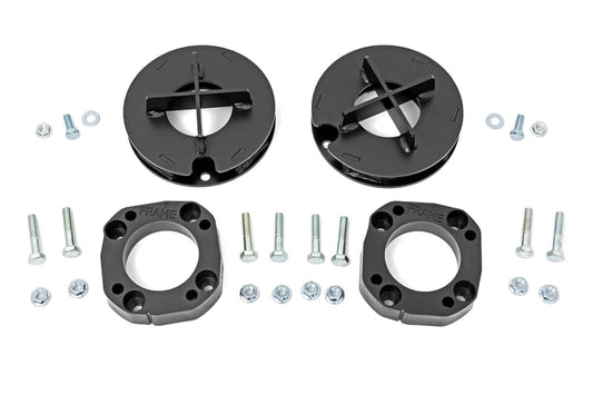 Rough Country 1.75 Inch Leveling Kit w/ Rear Spacer | 22-25 Toyota Tundra 2WD 4WD |