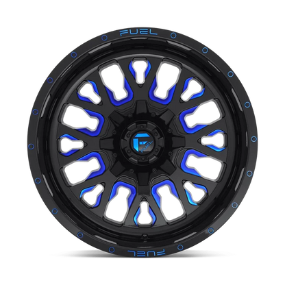 Fuel Stroke 18X9 6X135/5.5 106.1 GL-BLK MILLED BLUE -12
