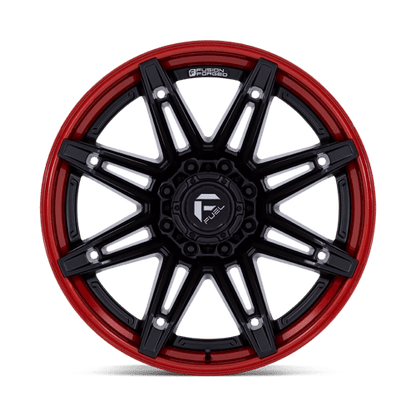 Fuel Brawl 22X12 6X5.5 M-BLK RED LIP -44MM