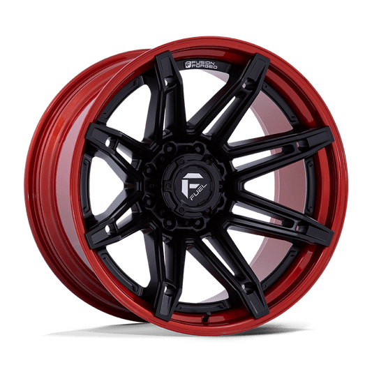 Fuel Brawl 22X12 6X5.5 M-BLK RED LIP -44MM
