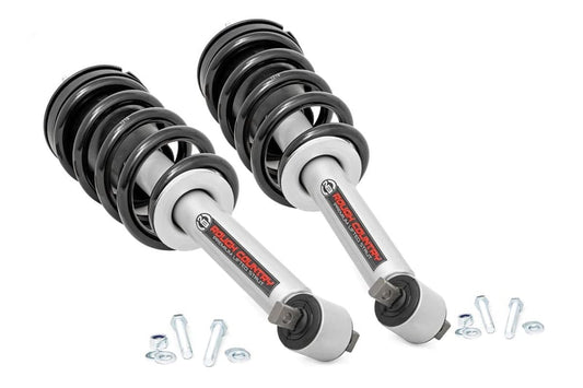 Rough Country N3 Leveling Struts 3.5 Inch | Loaded Strut | Chevy/GMC 1500 (14-18 & Classic)