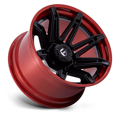 Fuel Brawl 22X12 6X5.5 M-BLK RED LIP -44MM