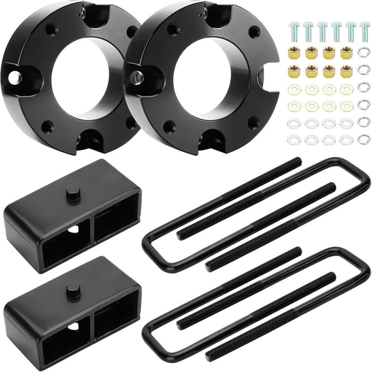 3 Inch Lift Kit Spacer | Silverado-Sierra 1500 07-25 2WD 4WD | Front 3in- Rear 2in