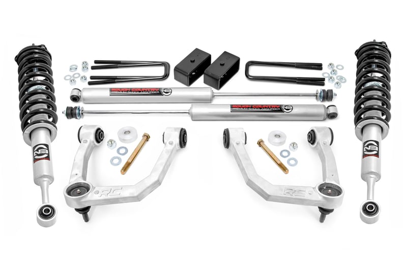 Rough Country 3.5 Inch Lift Kit Toyota Tacoma 2WD/4WD (2005-2023)