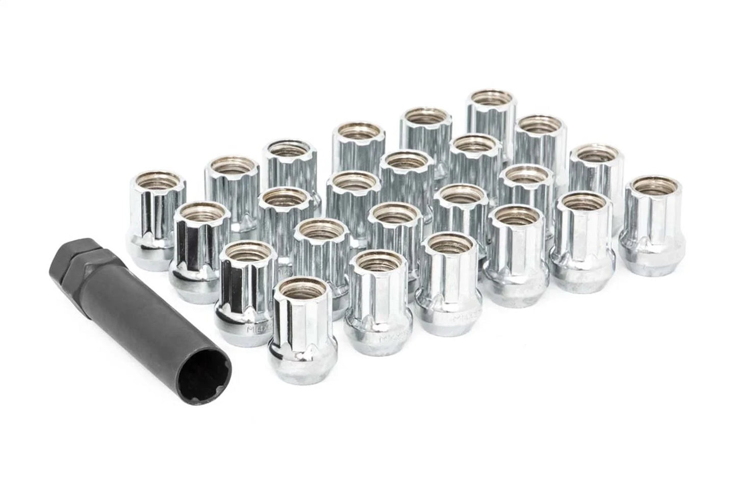 Mr. Lugnut 12X1.5 CHROME OPEN END SPLINE LUGS