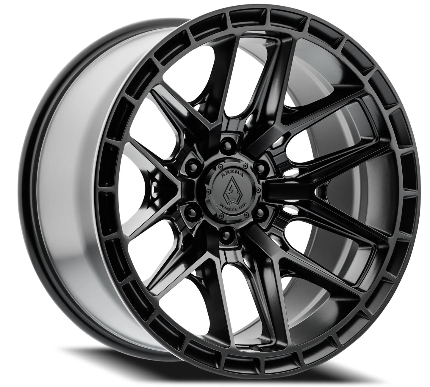 Arena Wheels A114 Battle 22X12 6X139.7 -44MM GLOSSY BLACK