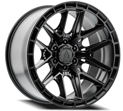 Arena Wheels A114 Battle 22X12 6X139.7 -44MM GLOSSY BLACK