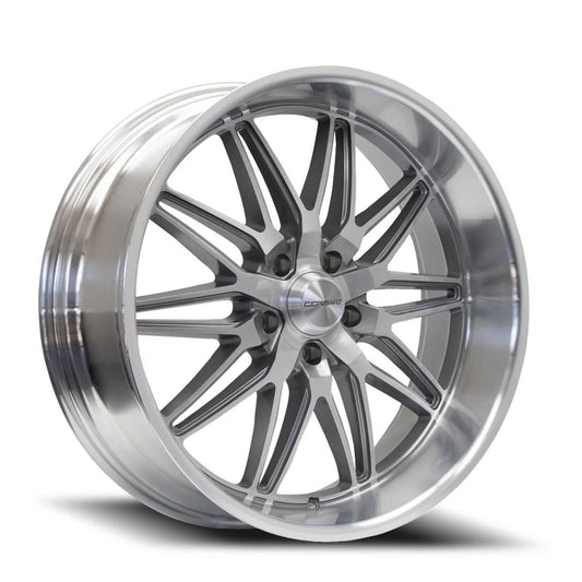 Corsart R510 Alcatraz 20X12 5X127 0MM GLOSS BRUSHED WITH DIAMOND CUT LIP