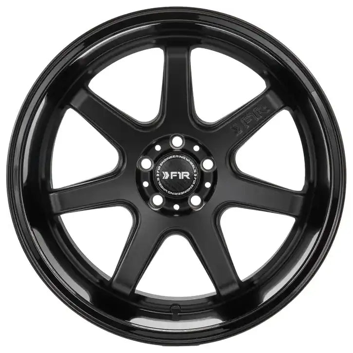 F1R FC7 18X9.5 5X114.3 ET38 MATTE BLK